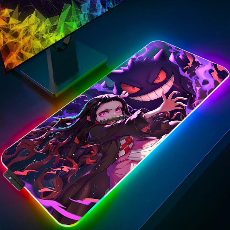 Rgb Keyboard Wrist Rest - Tappetino per mouse grande RGB Tappetini