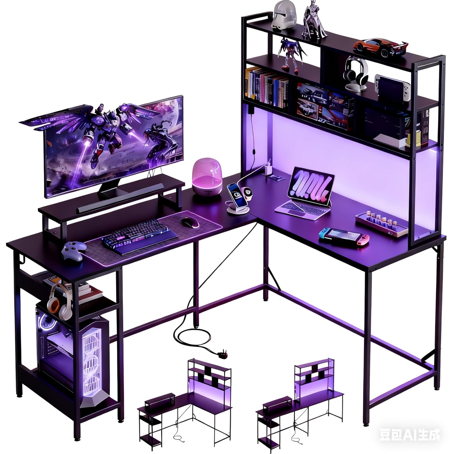 Pc Zotac Gaming - Scrivania da gioco a forma di