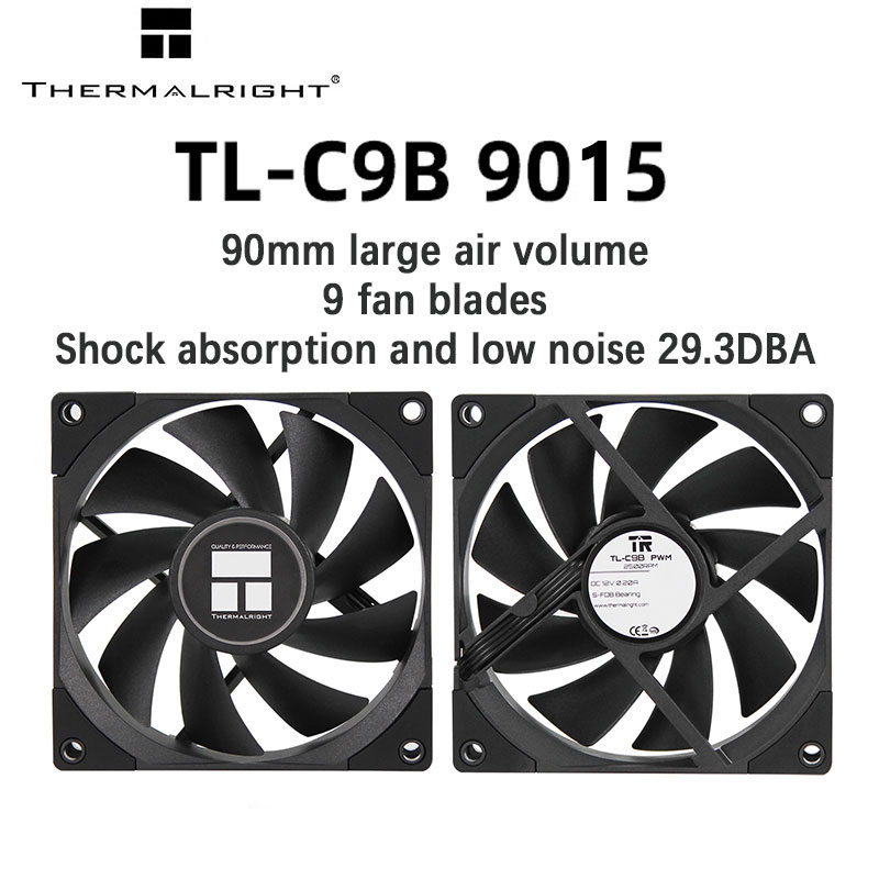 Pc Case Fan - Thermalright TL-C9 TL-C9B TL-9015 TL-9015B TL-9015R