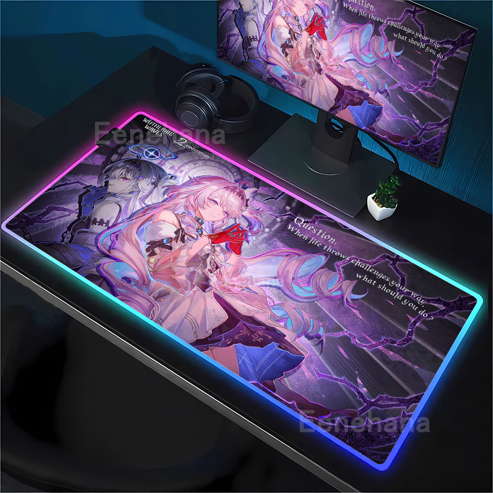 Rgb Keyboard Wrist Rest - Tappetino per mouse RGB Gaming Wuthering