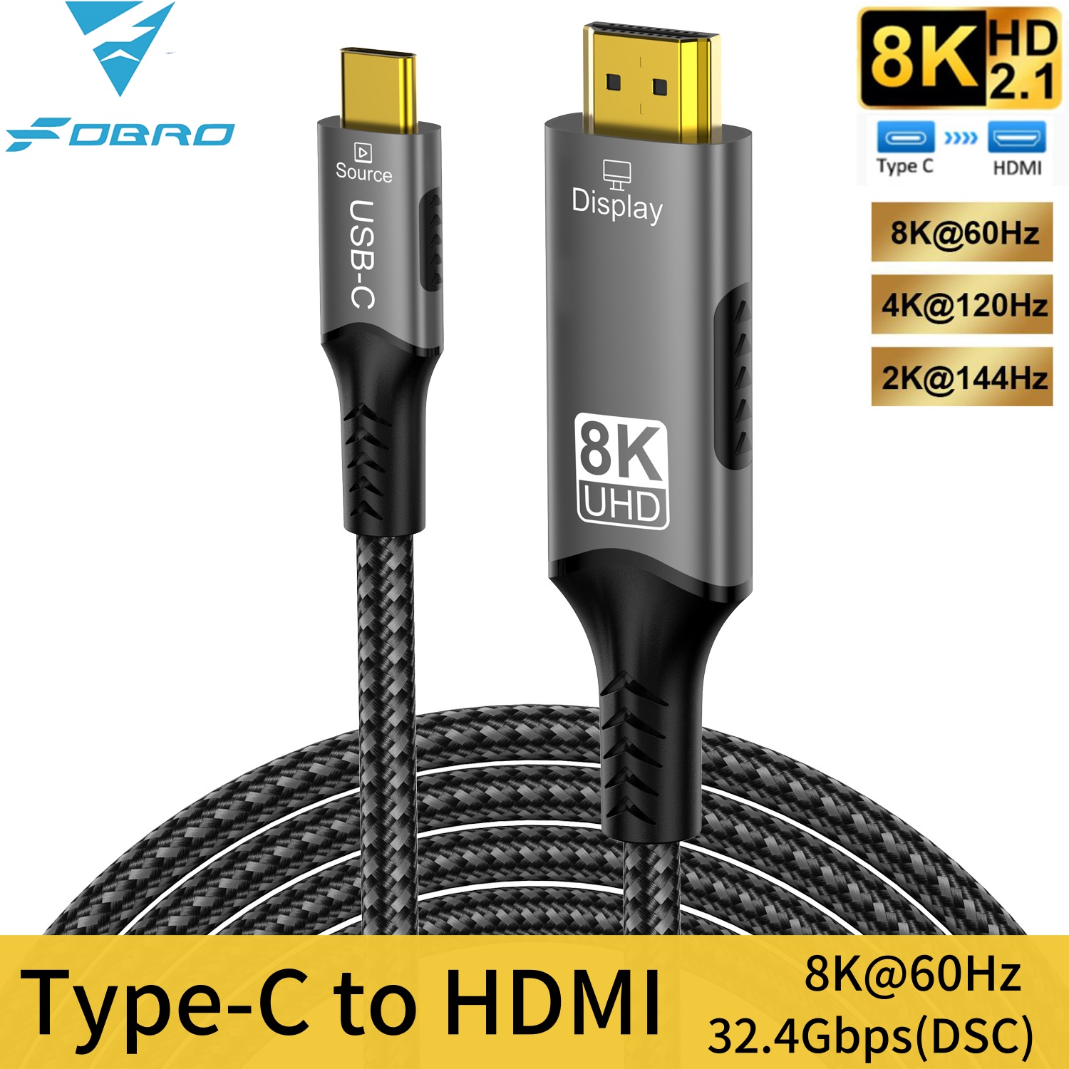 Pc Zotac Gaming - Cavo 8K da tipo C a