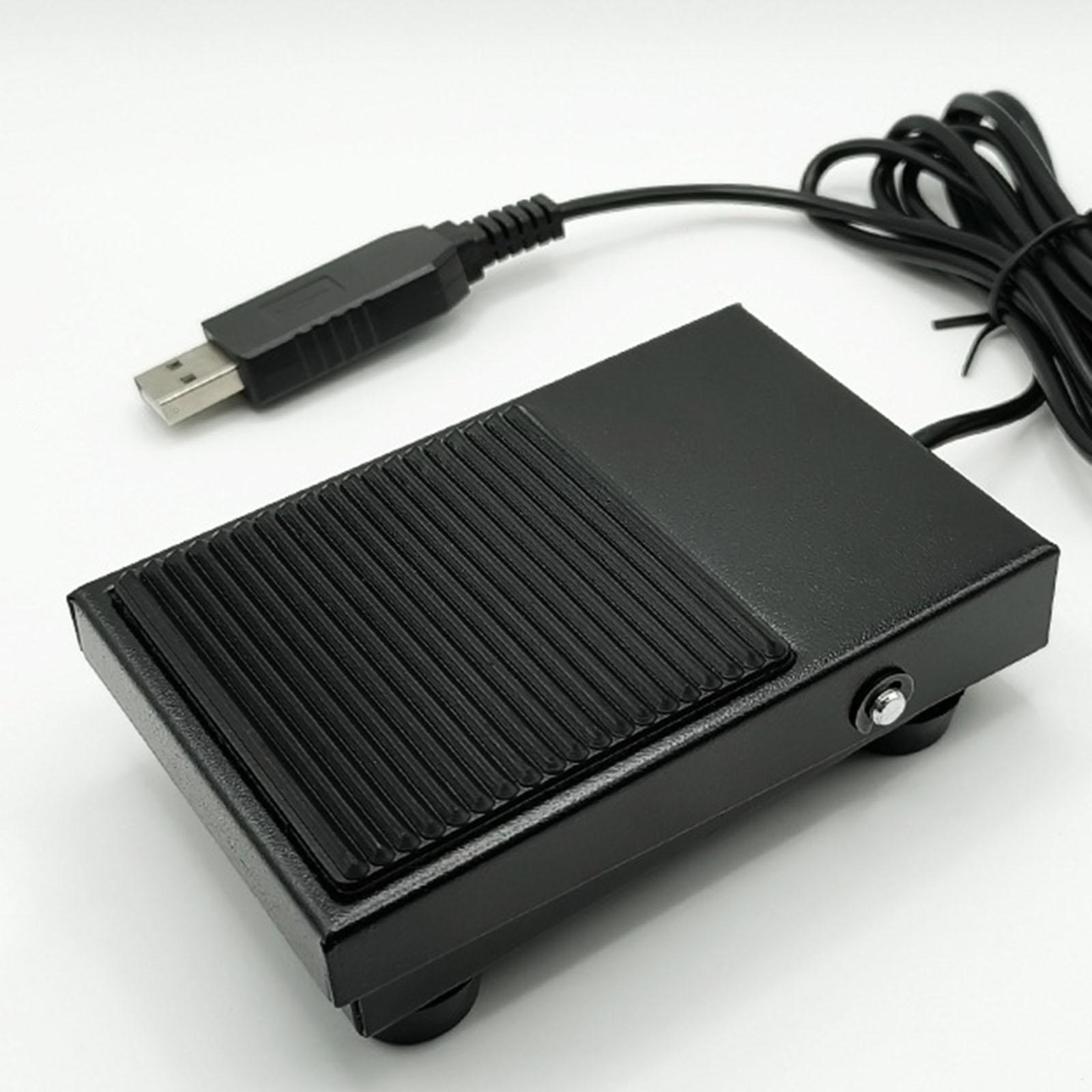 Usb Foot Pedal Gaming - Pedale USB triplo per videogiochi, tastiera