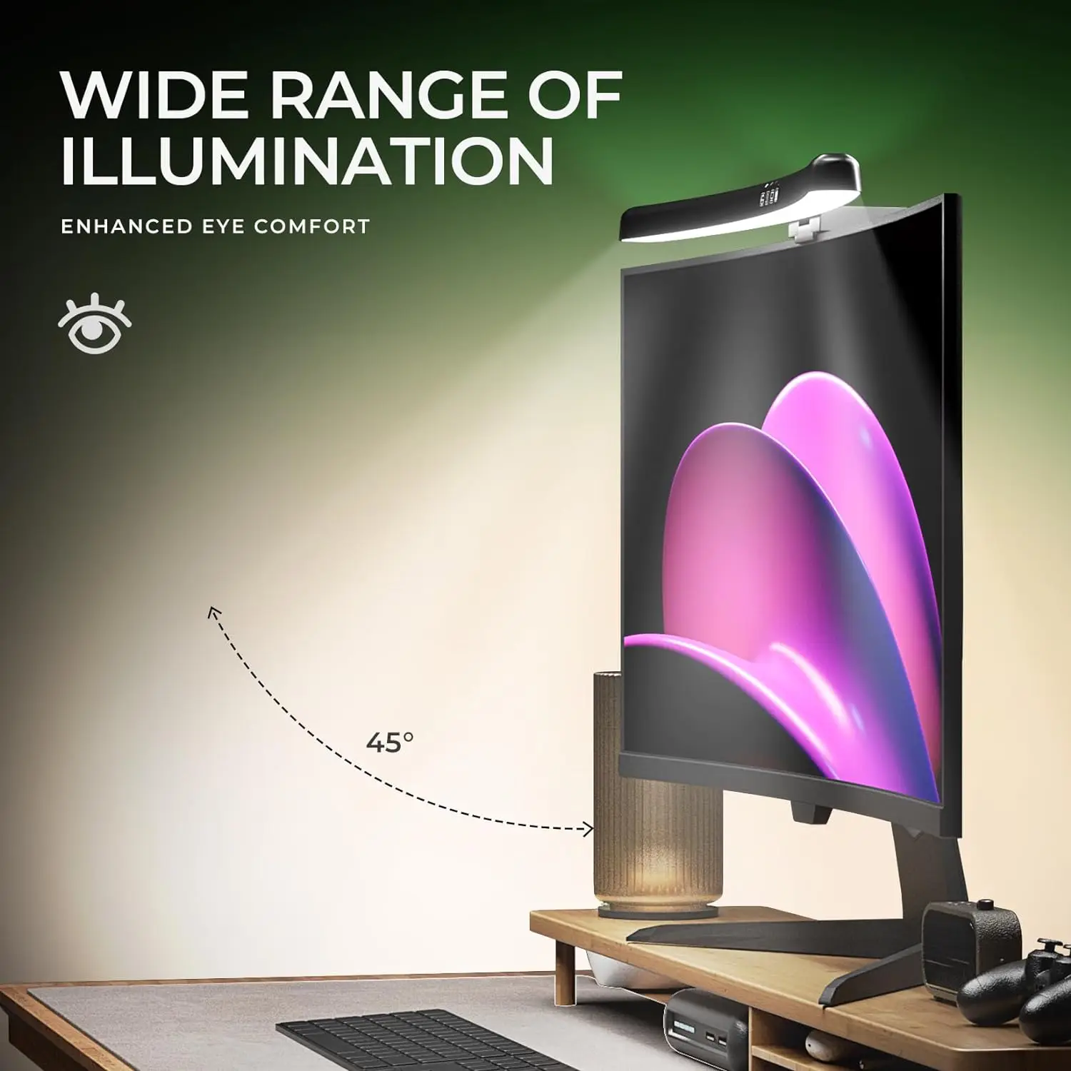 Barra luminosa per monitor cur - Pc Zotac Gaming recensione e prezzo