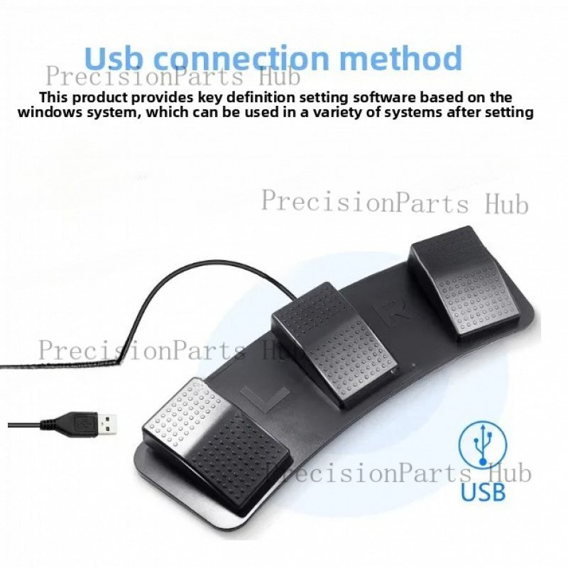 Pedale USB a 3 pulsanti progra - Usb Foot Pedal Gaming recensione e prezzo
