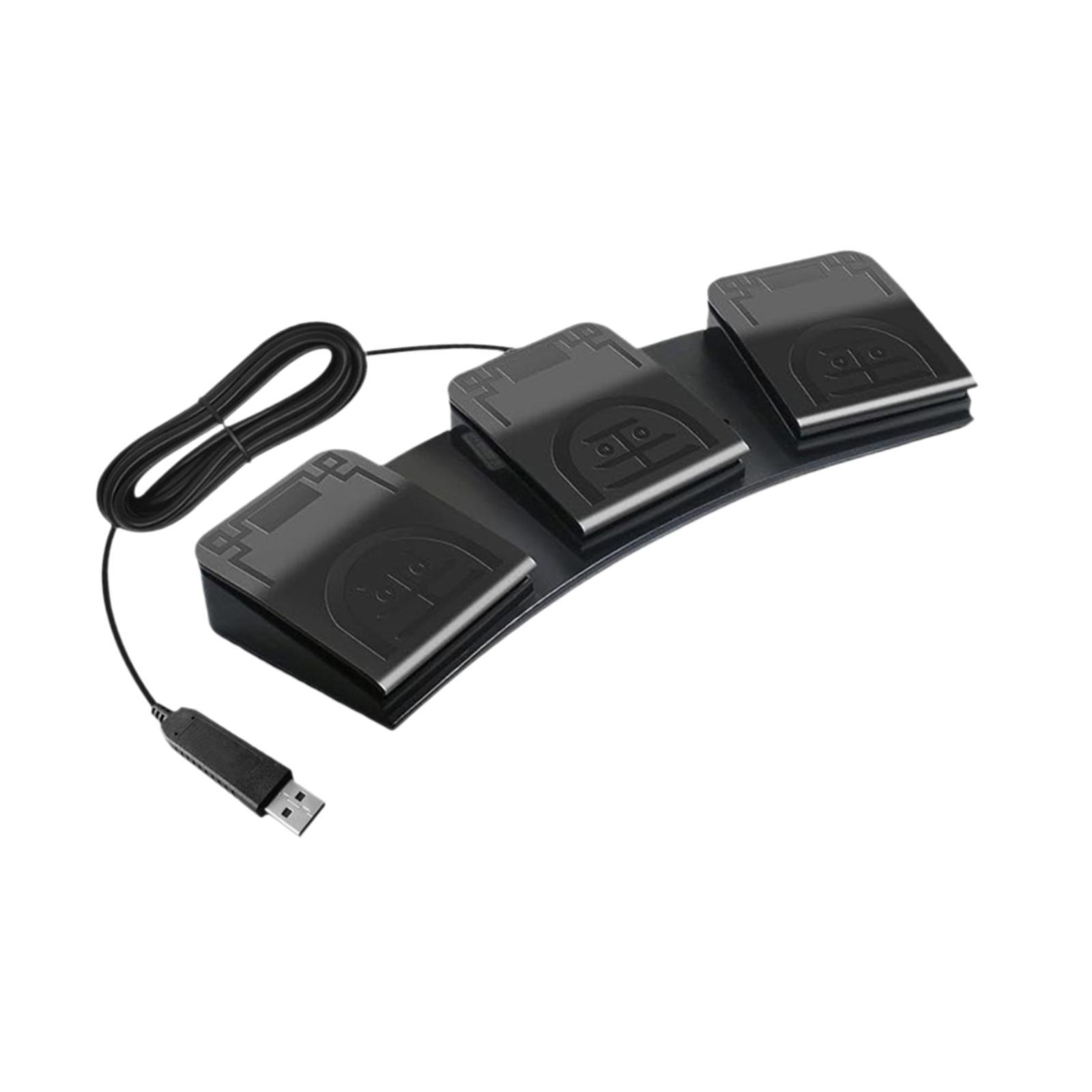 Pedale triplo USB di ricambio  - Usb Foot Pedal Gaming recensione e prezzo