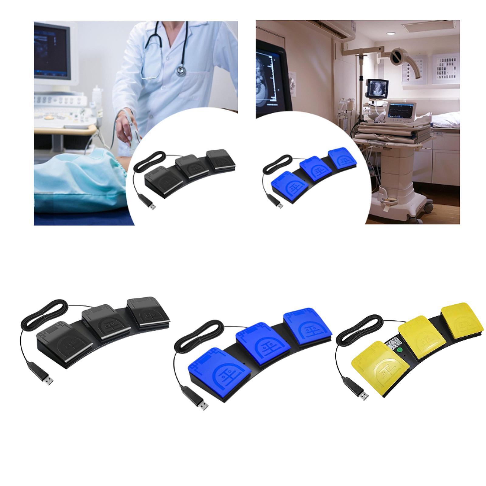 Pedale triplo USB di ricambio  - Usb Foot Pedal Gaming recensione e prezzo
