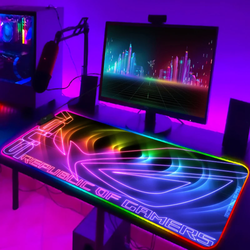 RGB Mousepad Cool ROG Mouse Pa - Rgb Keyboard Wrist Rest recensione e prezzo