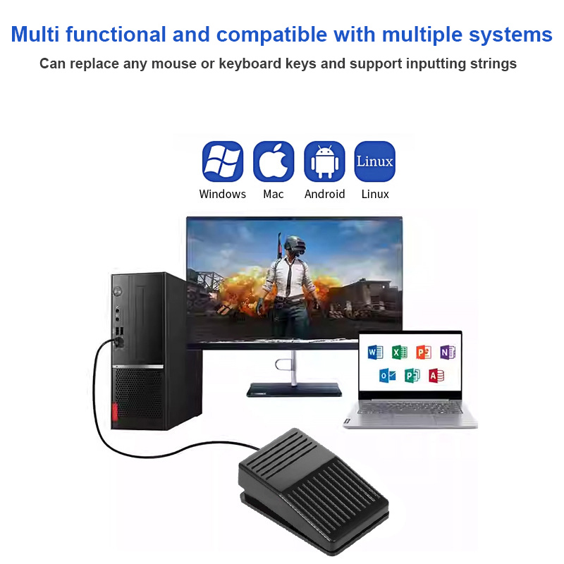 Interruttore di controllo del  - Usb Foot Pedal Gaming recensione e prezzo