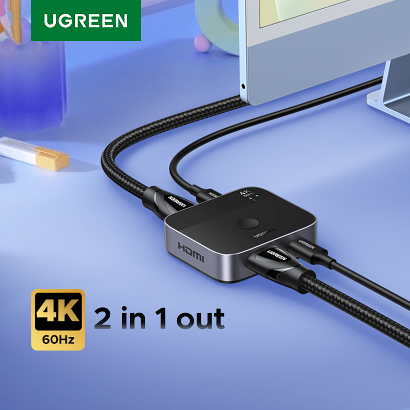 UGREEN HDMI USB C Switch 2 in  - Pc Zotac Gaming recensione e prezzo