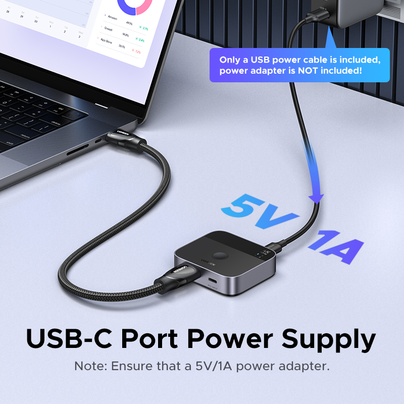 UGREEN HDMI USB C Switch 2 in  - Pc Zotac Gaming recensione e prezzo