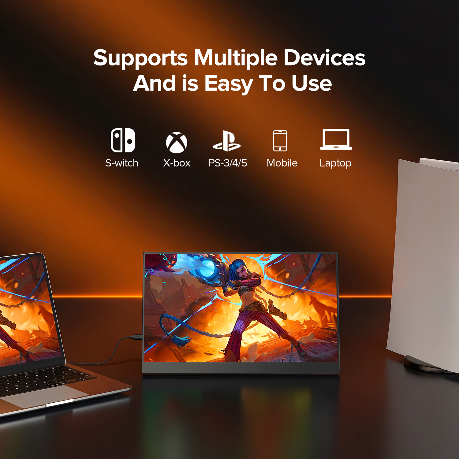 UPERFECT Monitor portatile da  - Pc Gaming Y60 recensione e prezzo