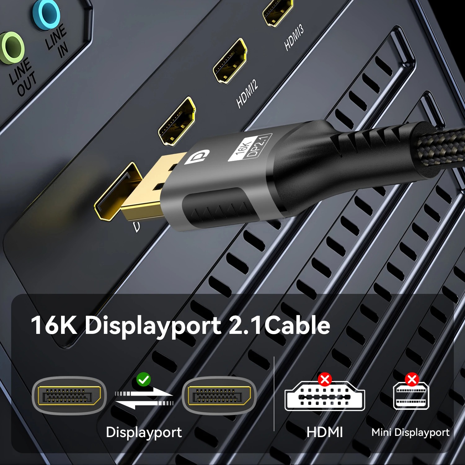 Cavo Displayport 16K DP 2.1 8K - Pc Zotac Gaming recensione e prezzo